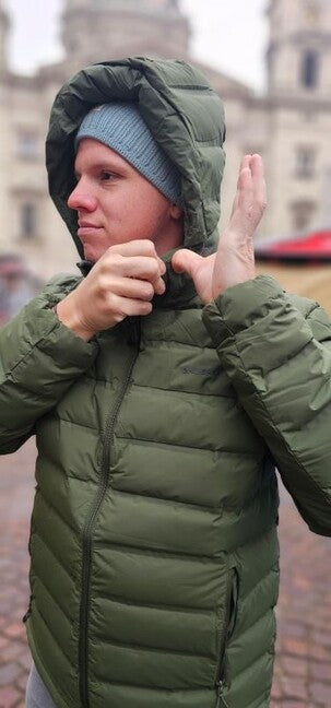 HUSKY Donnie papirna jakna moški, khaki