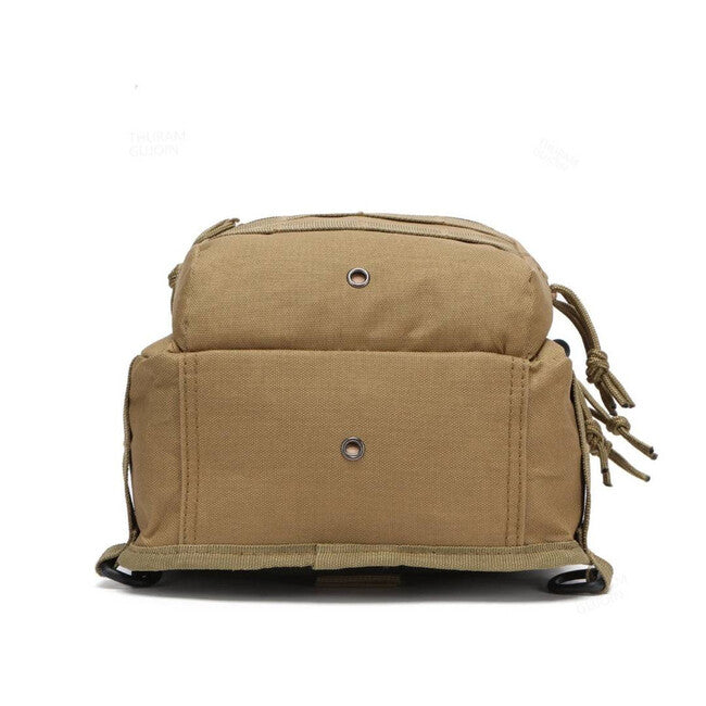 DRAGOWA Crossbody torba, črna