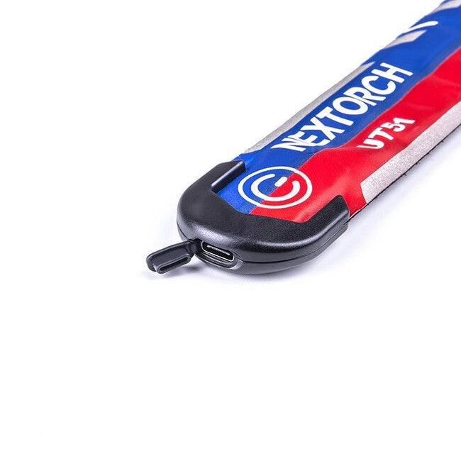 NexTorch UT51 Flashing Safety Tape, Red-Blue