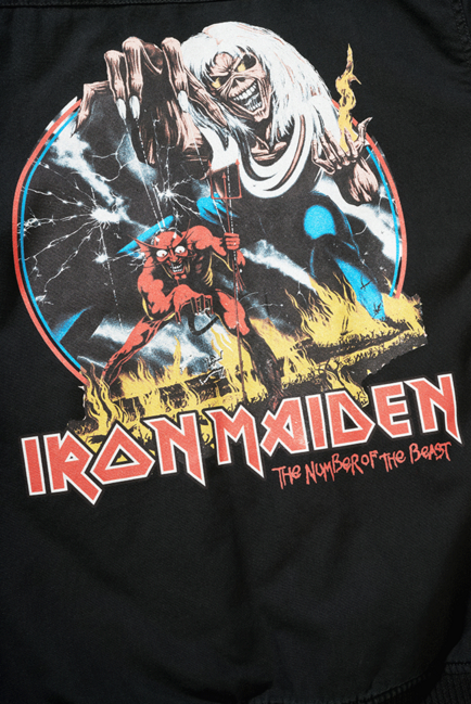 Brandit Iron Maiden Bronx jakna, črna