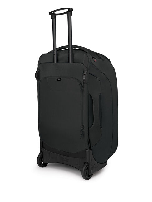 OSPREY SHUTTLE 100 potovalna torba na kolesih, črna