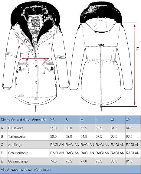 Navahoo Sweety Deluxe parka zimska ženska, rose