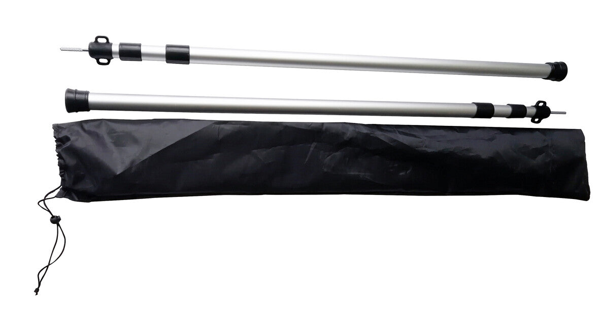 BasicNature teleskopske palice alu velike, 100-240 cm, 2 kosa