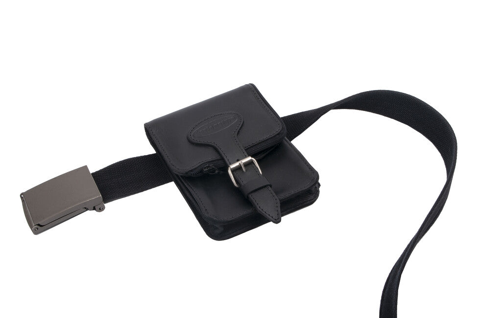 BasicNature Safe Black Waist Bag Belt