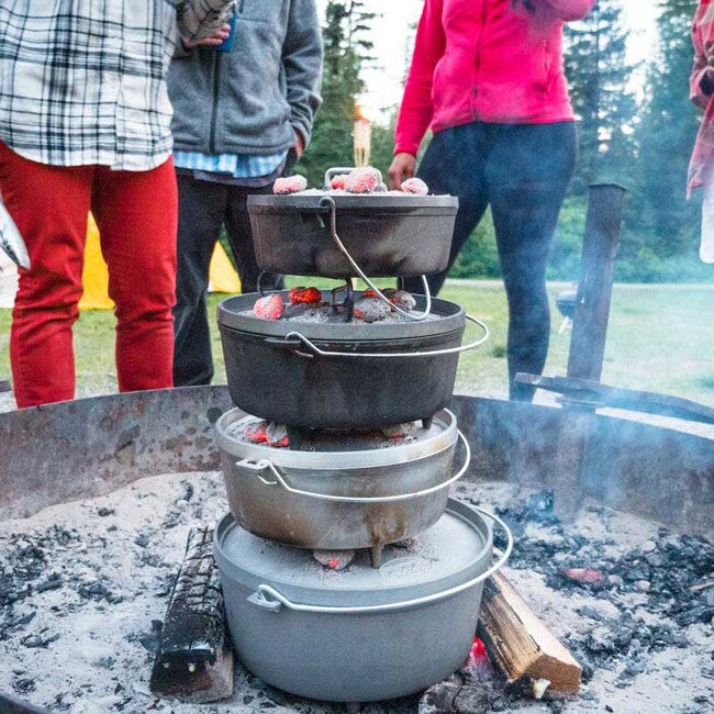 GSI Outdoors Guidecast Dutch Oven litina holandska cev 6.6 l