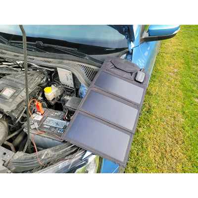 BasicNature Offroad sončna polnilnika 18 V / 21 W