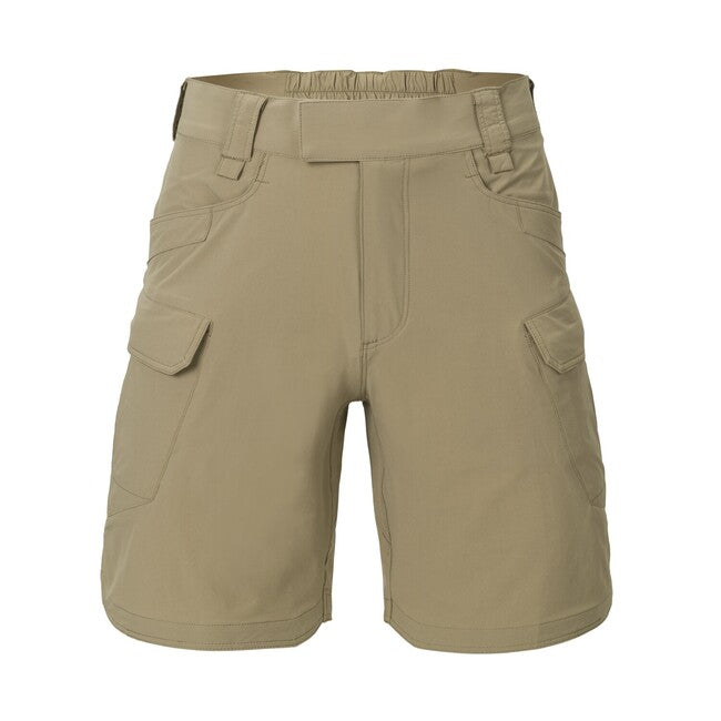 Helikon-Tex OTS 8.5" kratke hlače VersaStretch za prostem Versa Stretch Lite, Ash Grey / Black