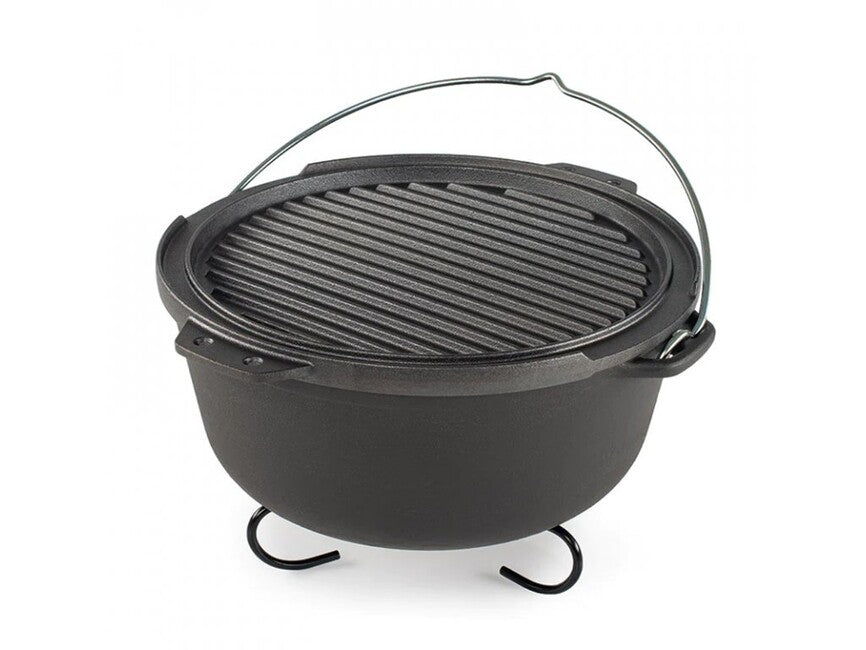 GSI Outdoors Guidecast Double-Sided Cast Iron Griddle 260mm