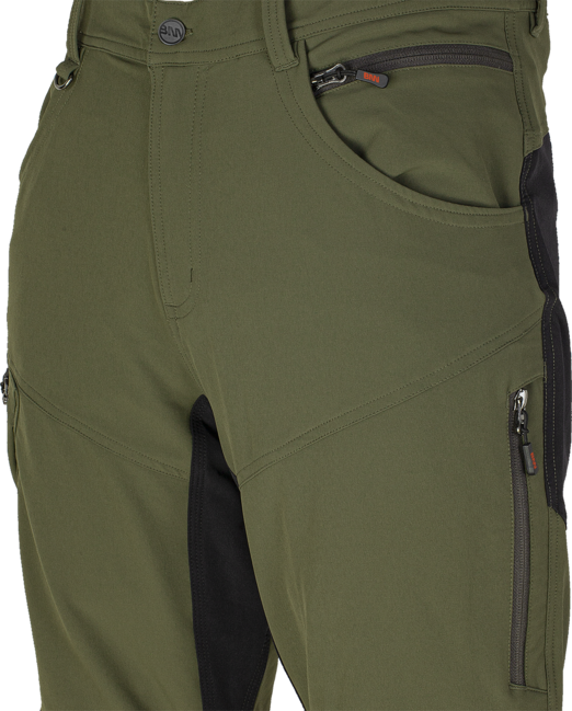 Bennon Fobos Outdoor Work Pants, Green/Black