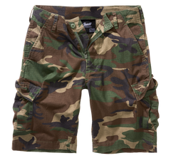 Brandit BDU Ripstop kids shorts, woodland