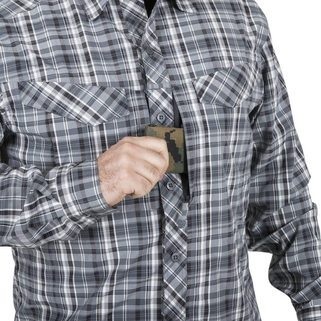 Helikon-Tex DEFENDER Mk2 City Shirt, Stone Plaid