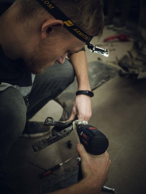 ArmyTek Zippy WR ES prenosni komplet svetilk, modra