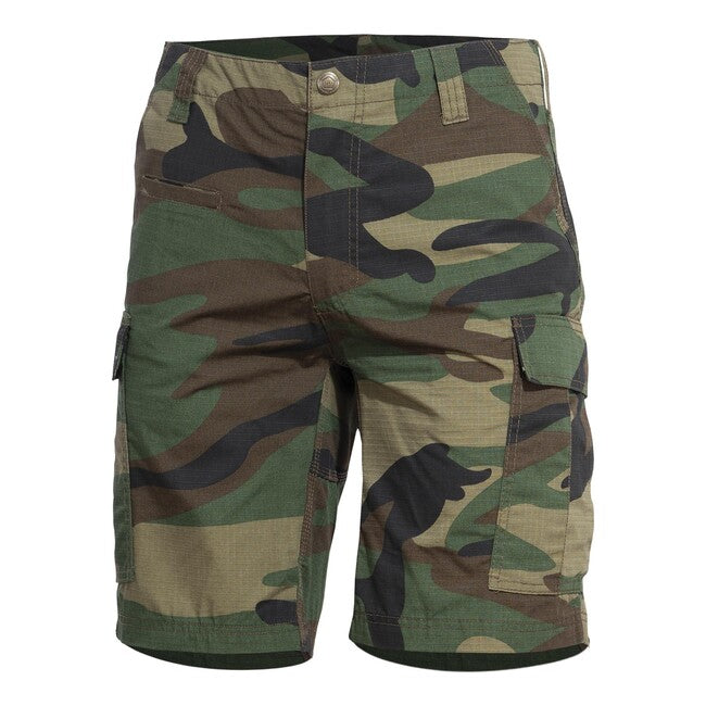 Pentagon BDU 2.0 kratke hlače Rip Stop, Woodland