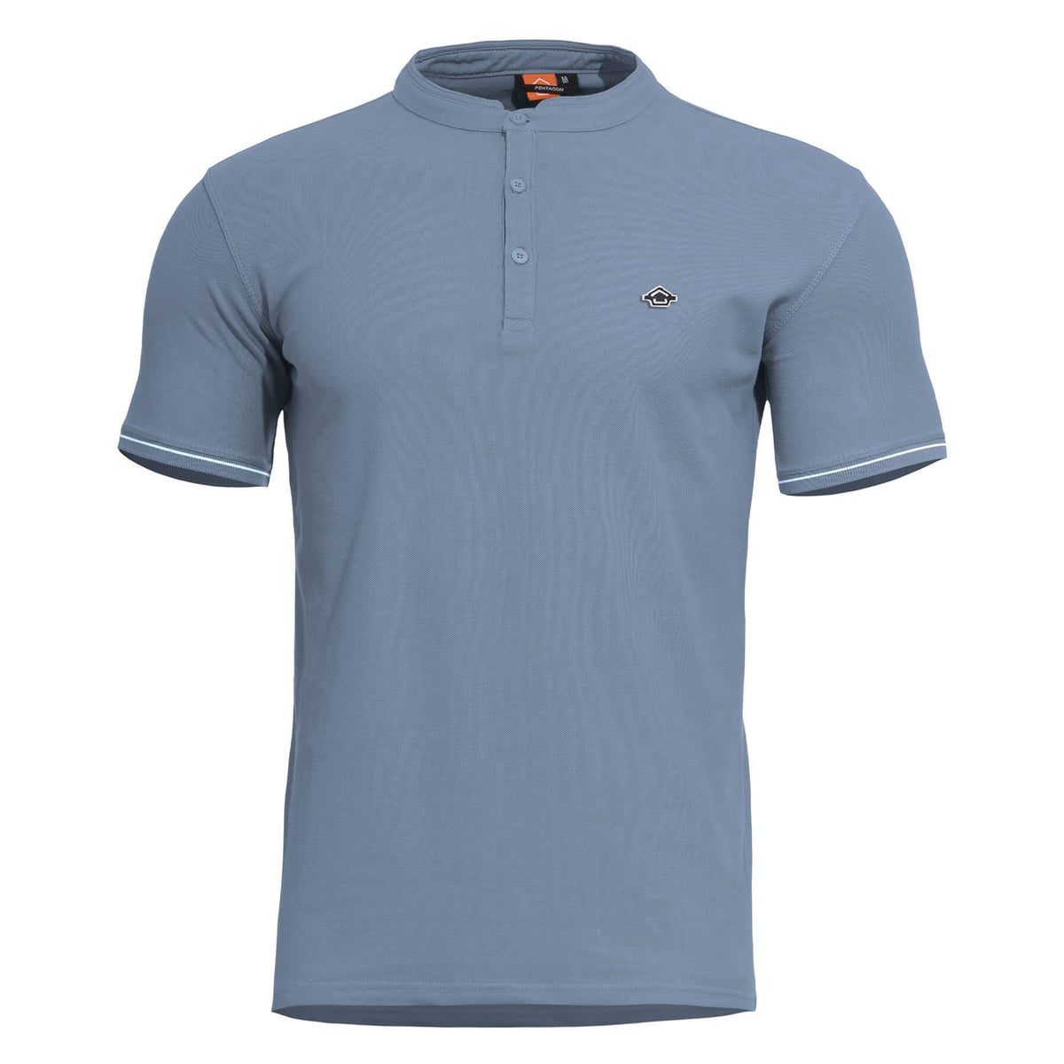 Pentagon Levantes Henley Μπλουζάκι Stripes, μπλε