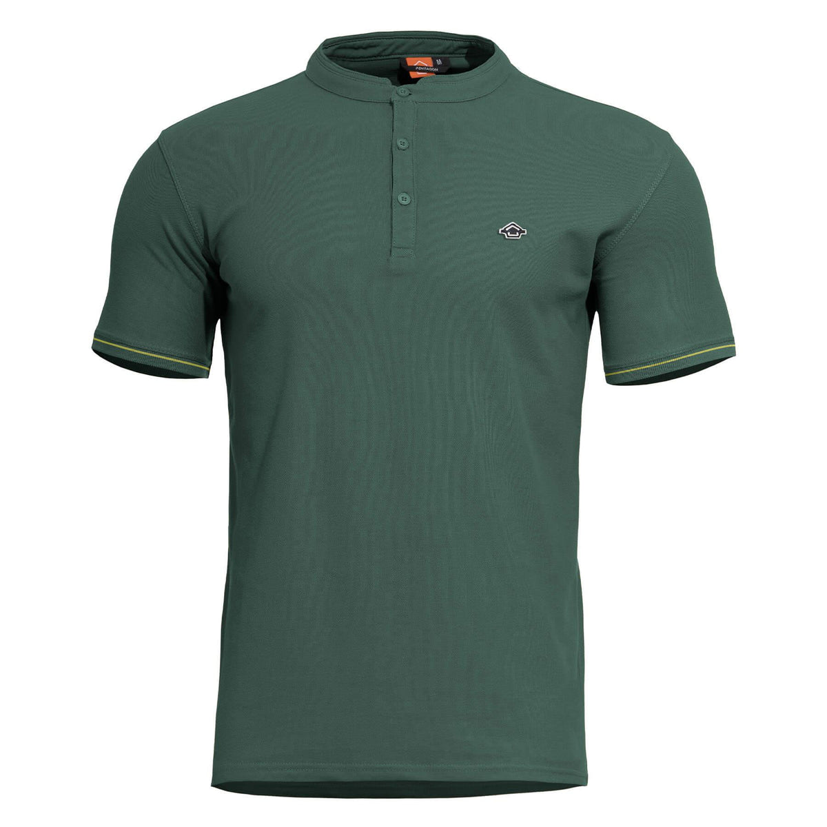 Pentagon Levantes Henley Shirt, Spring Green