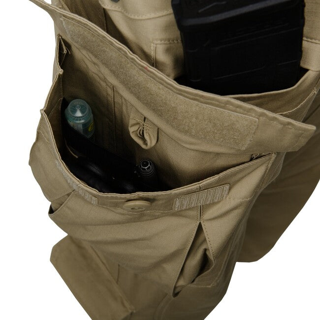 Helikon-Tex SFU NEXT črne hlače PolyCotton Ripstop