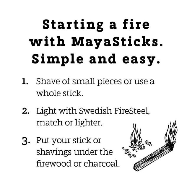 LIGHT MY FIRE MayaSticks Ξυλάκια Ανάφλεξης 1,8kg