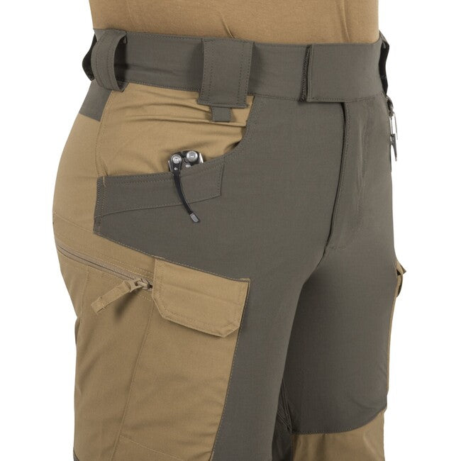 Helikon-Tex Hybrid Outback Pants, DuraCanvas, Coyote