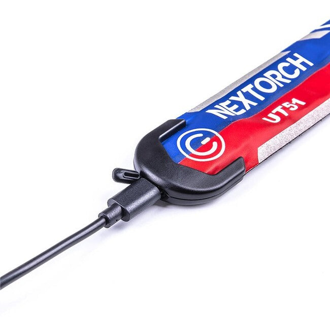 NexTorch® UT51 L rdeče-modra utripajoča varnostna trak