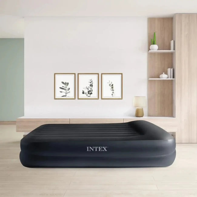 Intex Pillow Rest Raised napihljiva postelja Queen