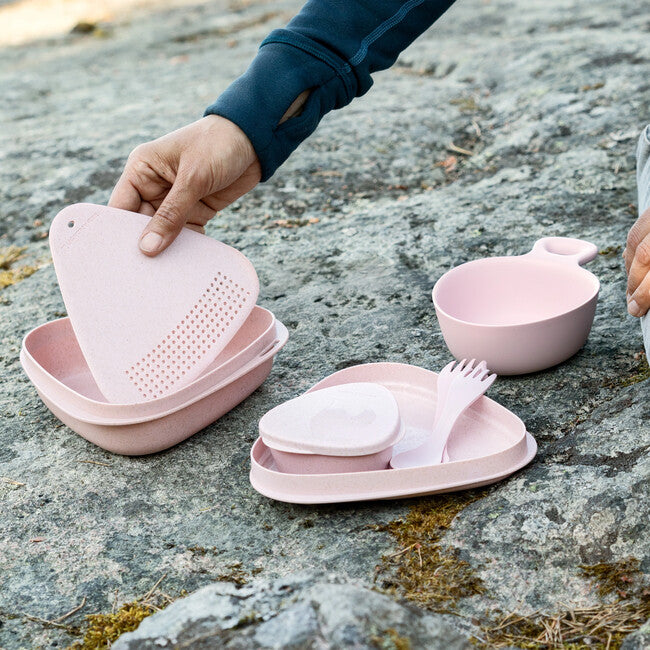 LIGHT MY FIRE Outdoor MealKit 2.0 jedilna garnitura, črna