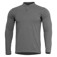 Pentagon Romeo Henley 2.0 majica z dolgimi rokavi, siva