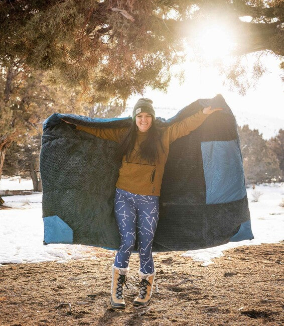 Klymit Versa Luxe Prevleka, modra