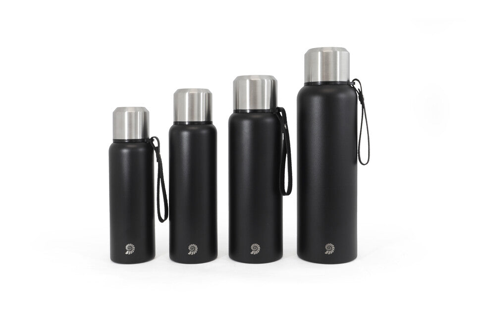 Origin Outdoors PureSteel vakuumska termoska 1,5 l, črna