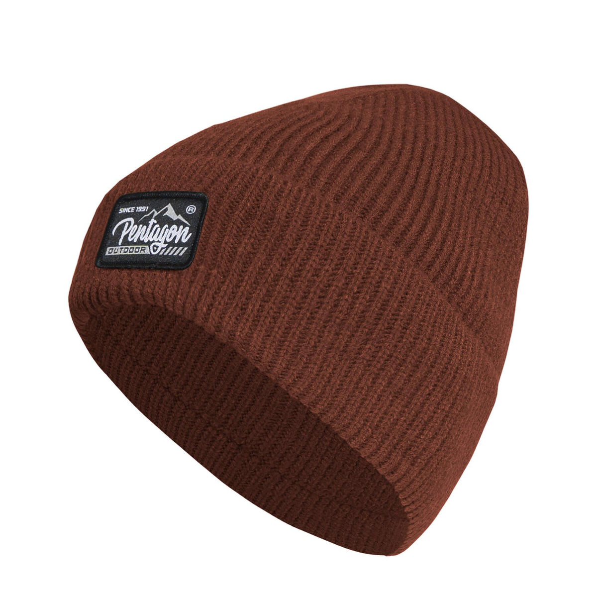 Pentagon Polaris Winter Beanie, Maroon Red