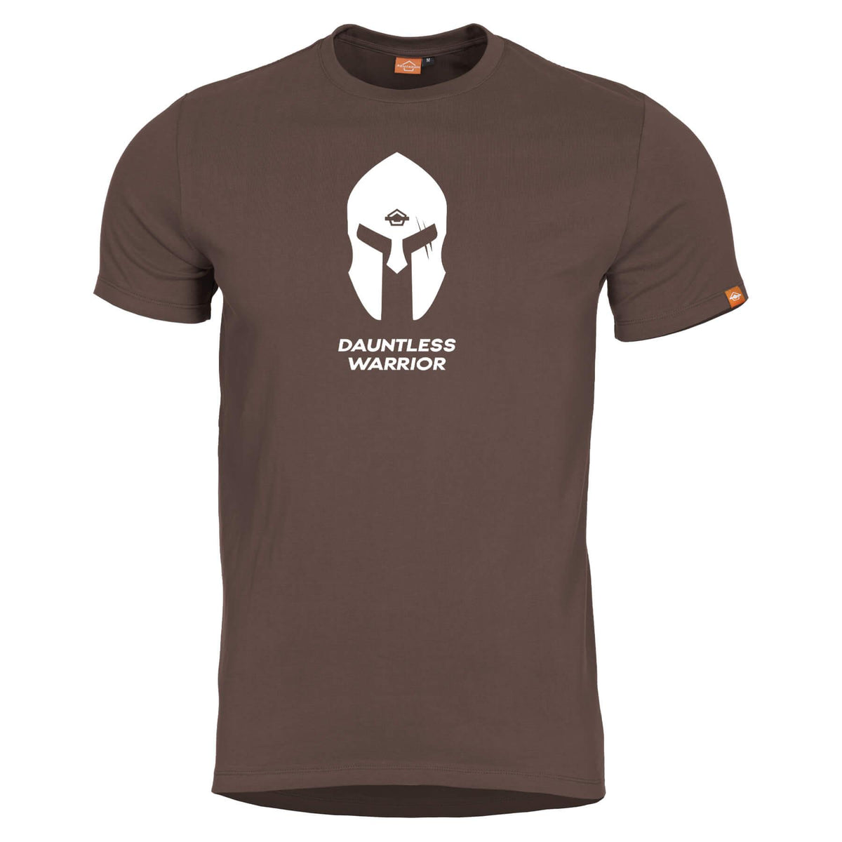 Pentagon Ageron Spartan Helmet T-Shirt, Terra Brown