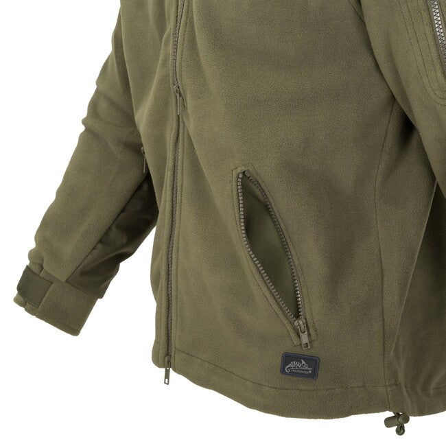 Helikon-Tex Classic Army ojačana flisasta softshell jakna, olivno zelena