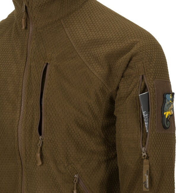 Helikon-Tex Alpha Tactical flisasti pulover, listna zelena