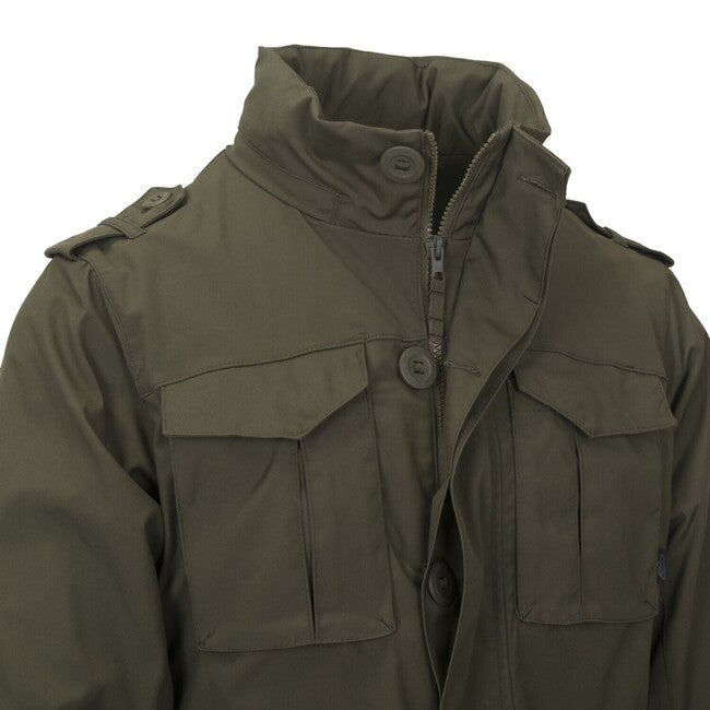 Helikon-Tex Covert M-65 jakna, rjava / črna