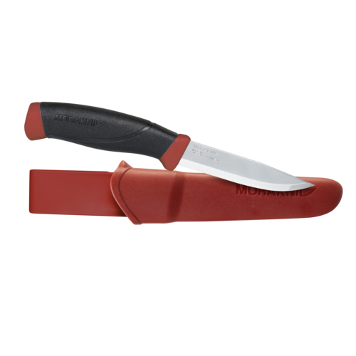 Morakniv Companion nož za na prostem, rdeč