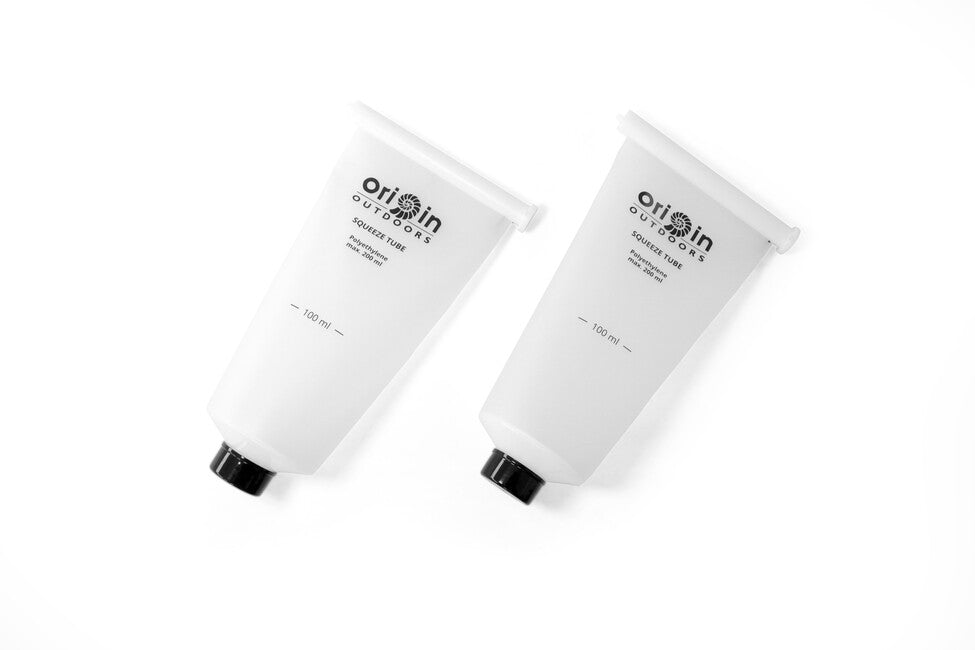 Origin Outdoors Squeeze tube napihljivi treniraški krmi za pse, 2 kos, 200 ml