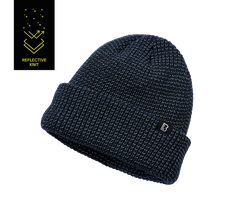 Brandit Reflective Winter Beanie, Navy Blue