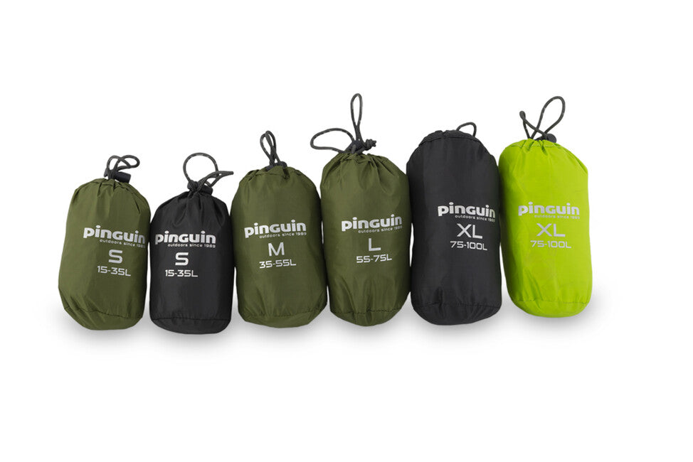Pinguin Raincover Backpack Rain Cover 35-55L, Khaki