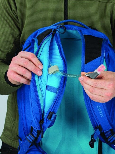 Osprey Kamber 30 Ski Mountaineering Backpack, Alpine Blue
