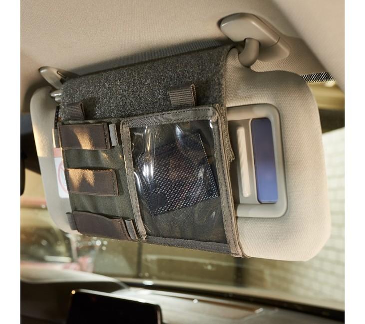 Tasmanian Tiger MOLLE sun shade tok, črn