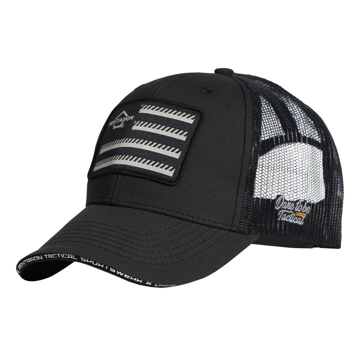 Pentagon Wills Truckers šiltovka Twill FG, črna