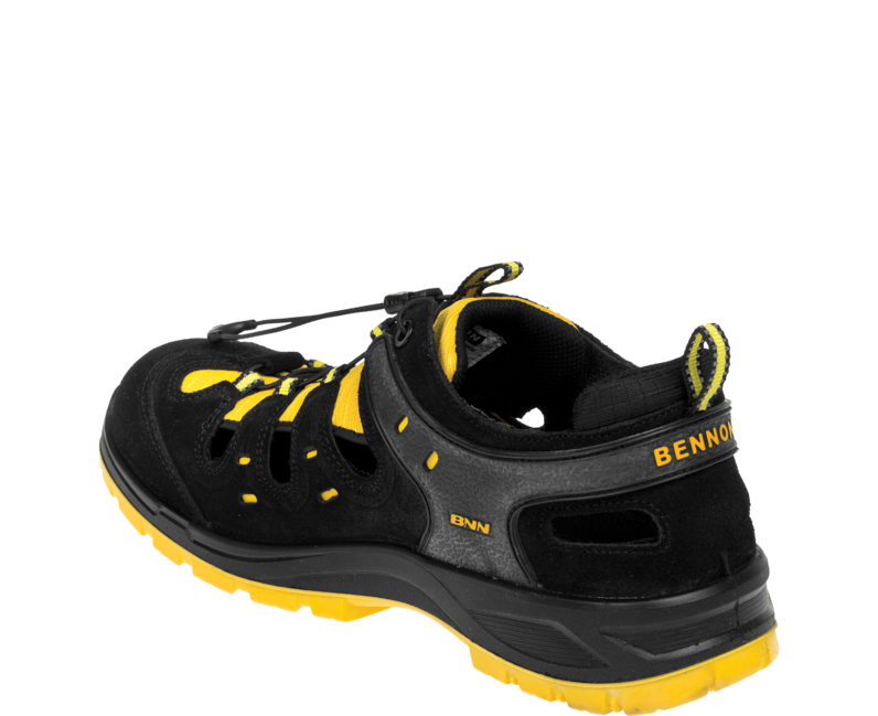 BENNON BOMBIS LITE delovni sandali S1 NM, rumeni