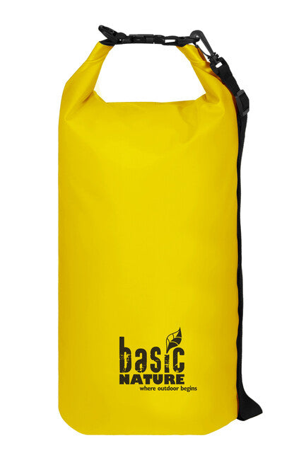 BasicNature 500D vodoodporna torba 10 l, rumena