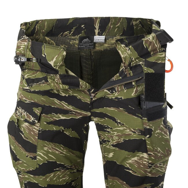Helikon-Tex UTP hlače taktične PolyCotton Stretch Ripstop, Tiger Stripe