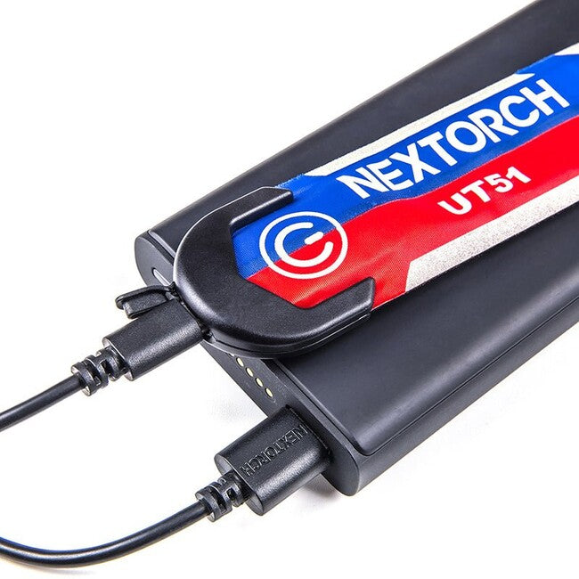 NexTorch® UT51 L rdeče-modra utripajoča varnostna trak