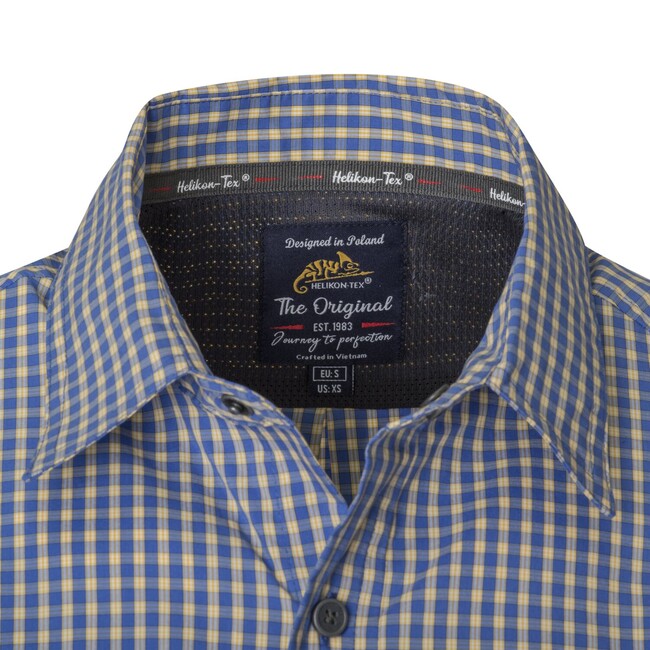 Helikon-Tex Covert Concealed Carry srajca taktična s kratkim rokavom, Dirt Red Checkered