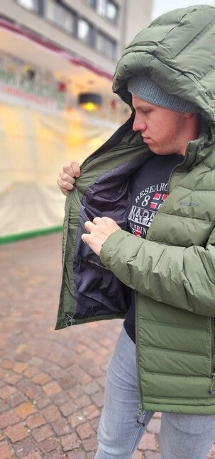 HUSKY Donnie papirna jakna moški, khaki