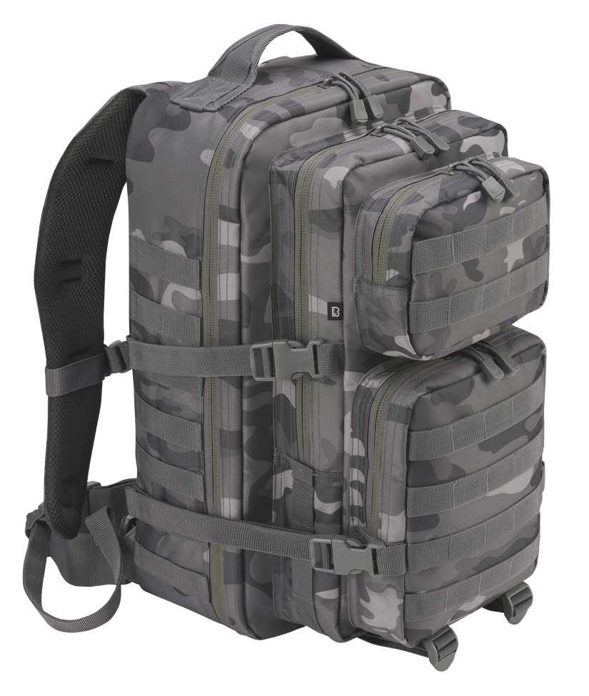 Brandit US Cooper batoh Large, grey camo 40L