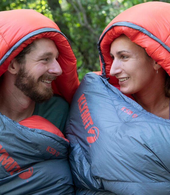 Klymit KSB 0 spalna vreča, oranžna, XL