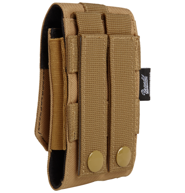 Brandit Molle Medium Mobile Phone Pouch, Khaki
