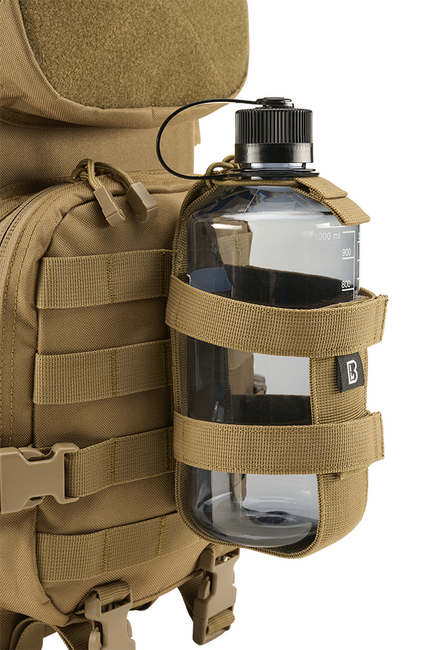 Brandit Flex Large Molle Bottle Pouch, Camel